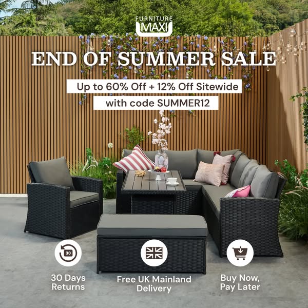 Up to 60% Off + Extra 12% Off with Code SUMMER12