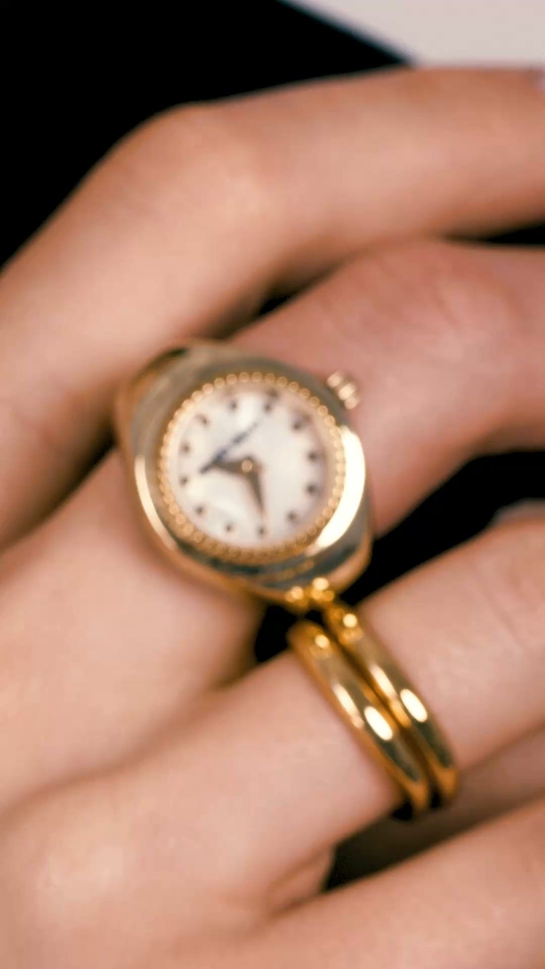 Vintage Watch Ring