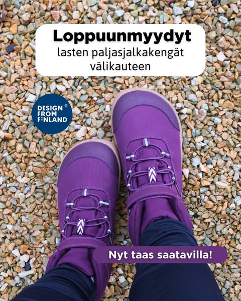 Vaistoa Kaste | Lasten vedenpitävät paljasjalkakengät – Kipukauppa.com