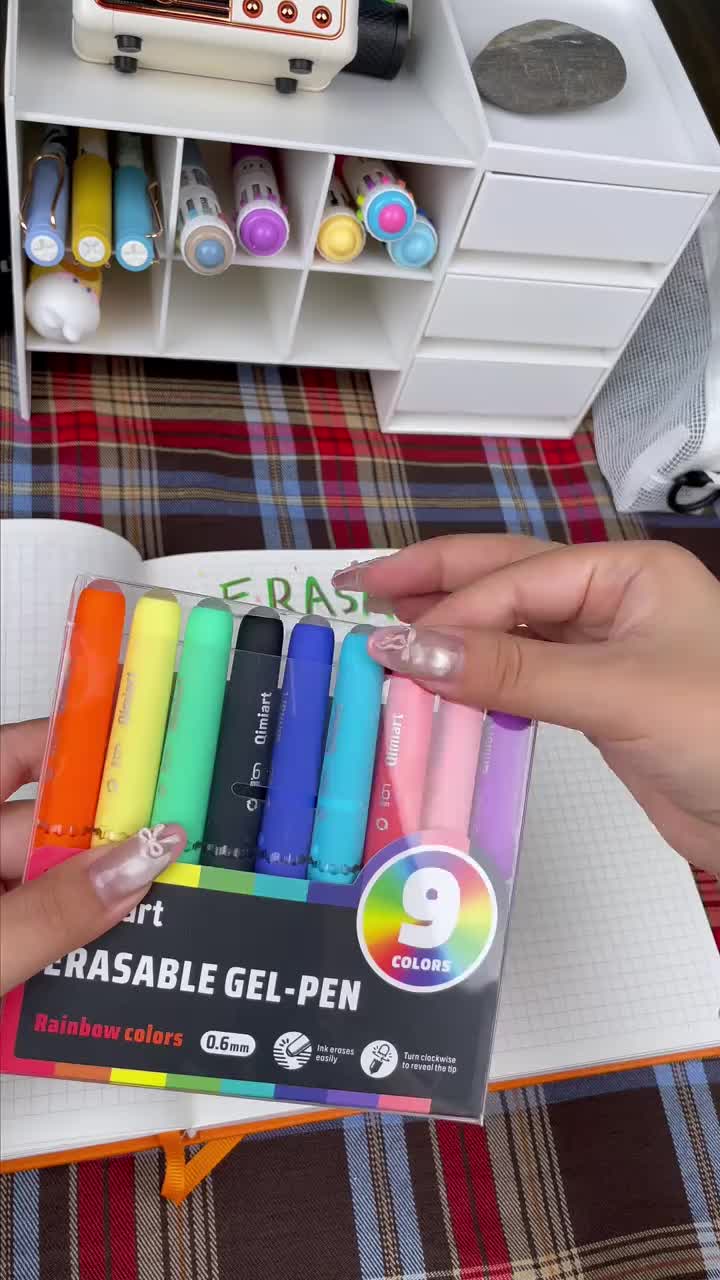 Candy-Style Erasable Gel Pens