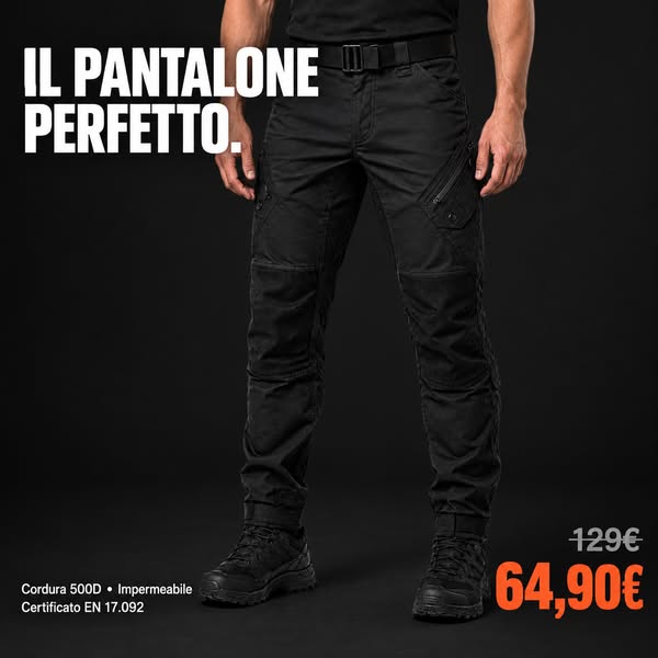 64,90€ invece di 129€