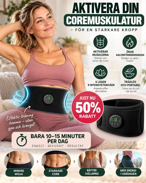 Core Pulse Trainer – NU 50 % RABATT!