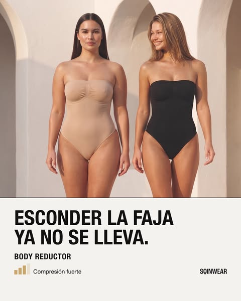 Descubre el Body Reductor sin tirantes >