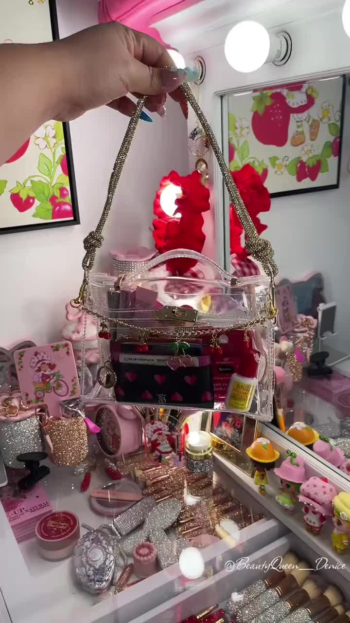 Women's Transparent Jelly Bag