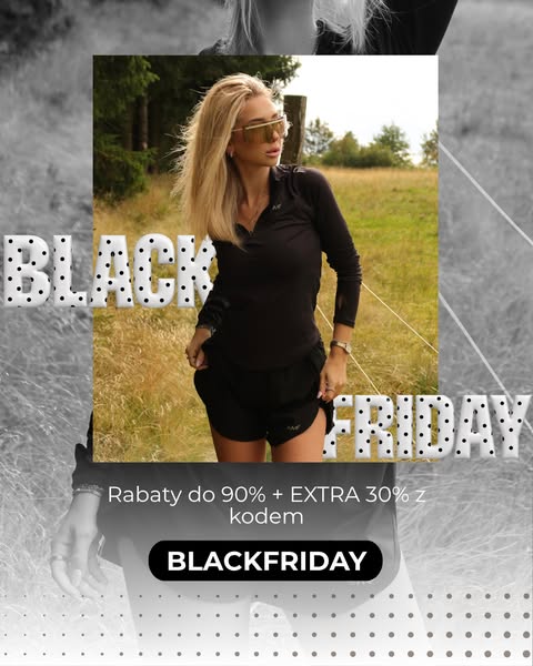 Rabaty do 90% + 30% z kodem BLACKFRIDAY