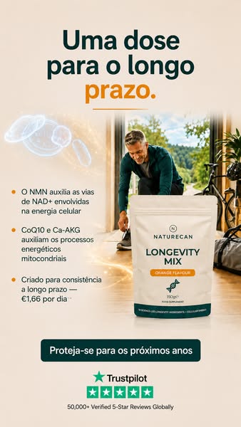 O seu suplemento para longevidade agora numa única dose.