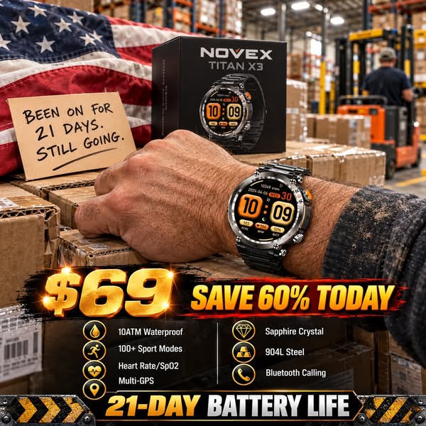 $69. GPS. 21-Day Battery. Waterproof. Calls & Notifications on your wrist. Health tracking 24/7.