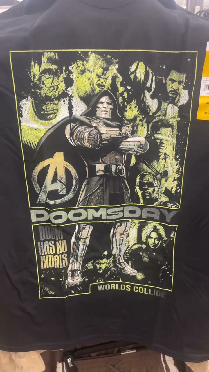 Retro Doomsday Comic Graphic T-Shirt – Vintage Superhero Streetwear Tee