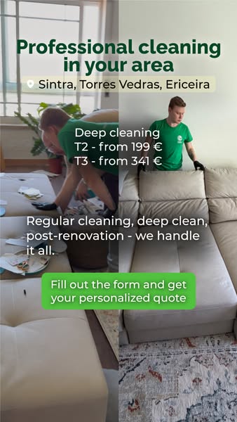 Anúncio de Friendly Cleaning Portugal eng