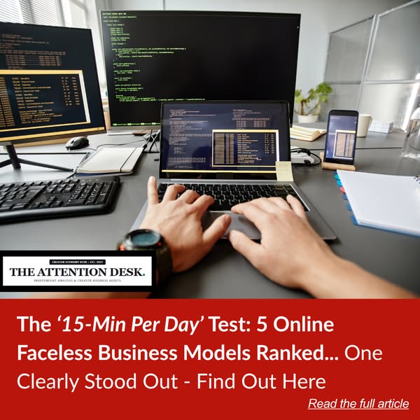 The 60-Day Test: Five Biz Models But Only One Had Zero Cam Time