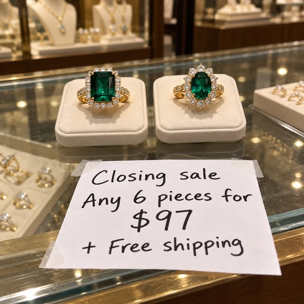 Closing Sale — Any 6 Items for $97