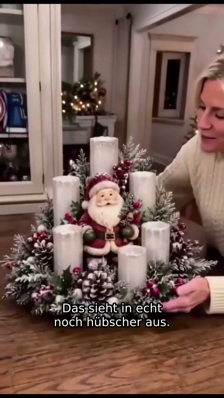Ein Licht an – und Weihnachten ist da!