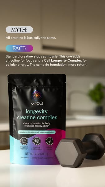 Creatine for muscle, mind & cell
