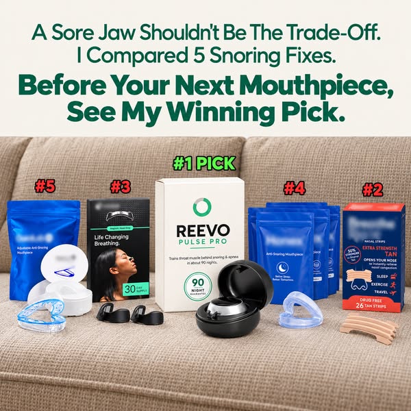 We Tested 5 Anti-Snoring Products. Only 1 Actually Worked.