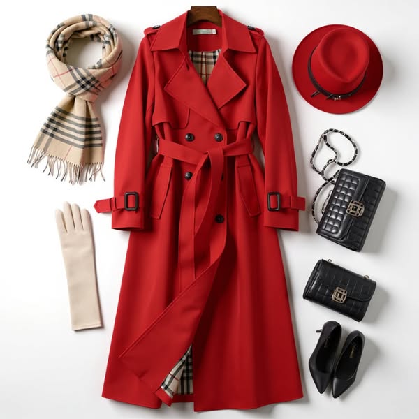 Stay Warm & Stylish in the Berkley Lane Trench!