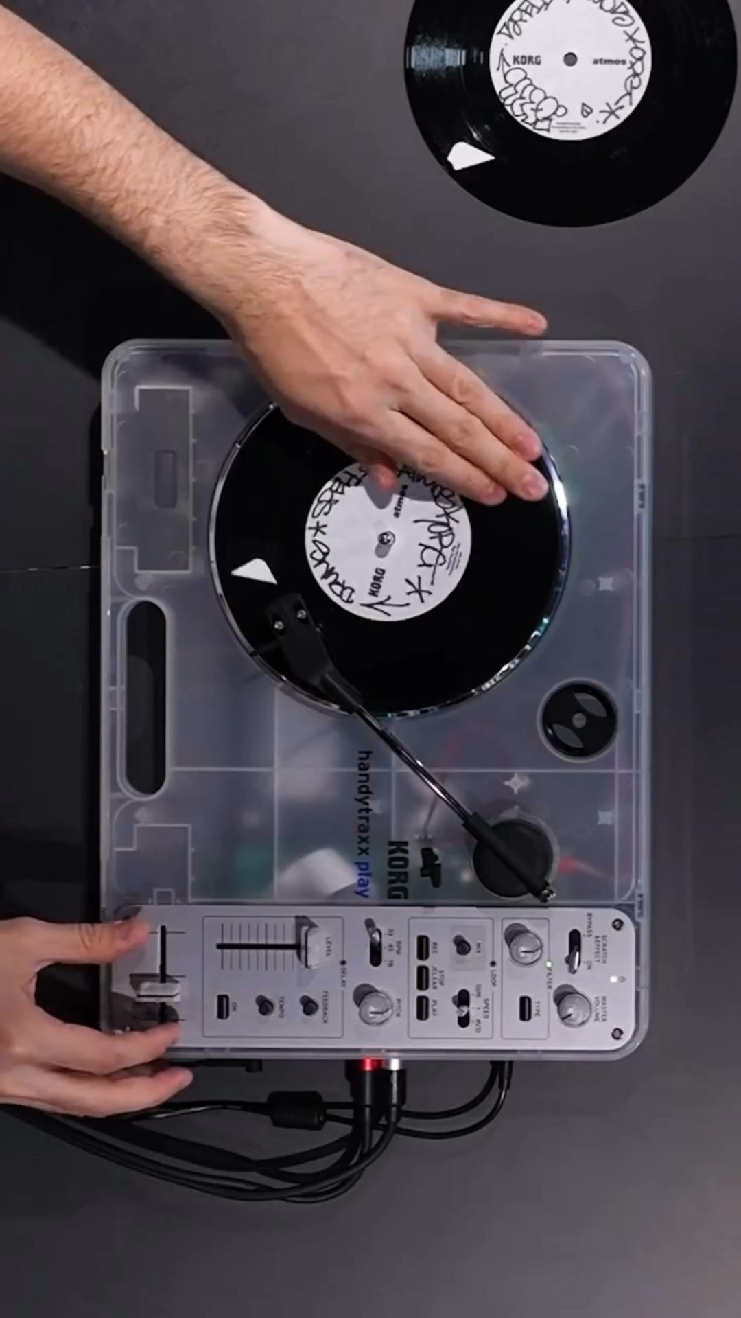 Transparent Vinyl Turntable – See the Music, Hear the Analog Warmth