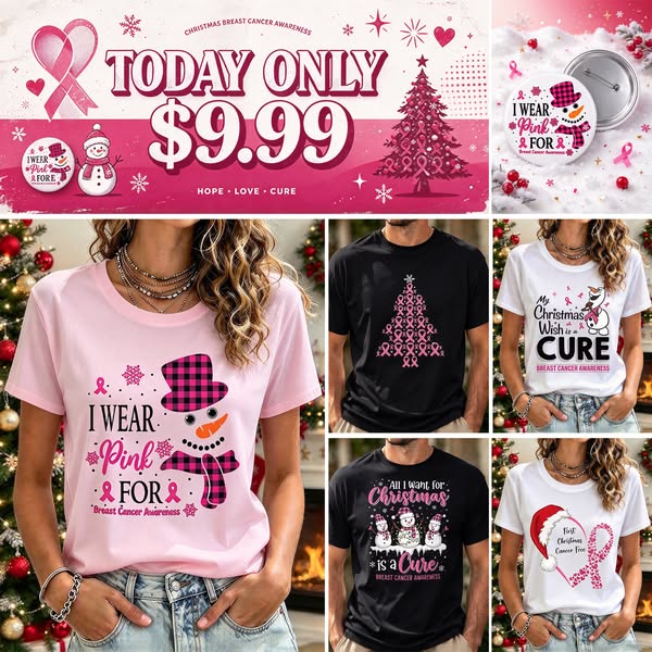 Pink Christmas, Woven with Hope