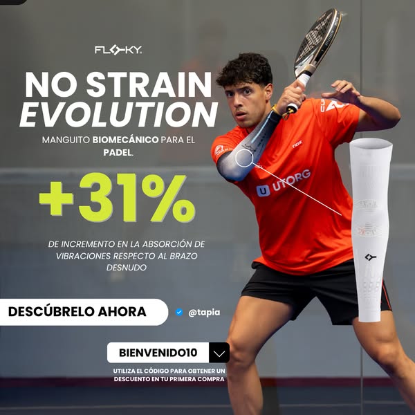 La protección biomecánica para tu pádel!