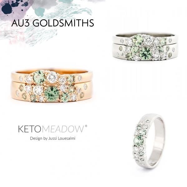 Glowing gold & Spring colors!
