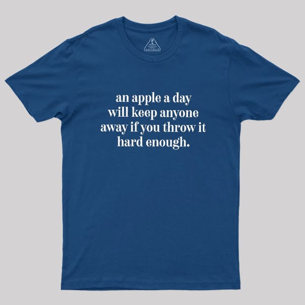 An Apple A Day Geek T-Shirt