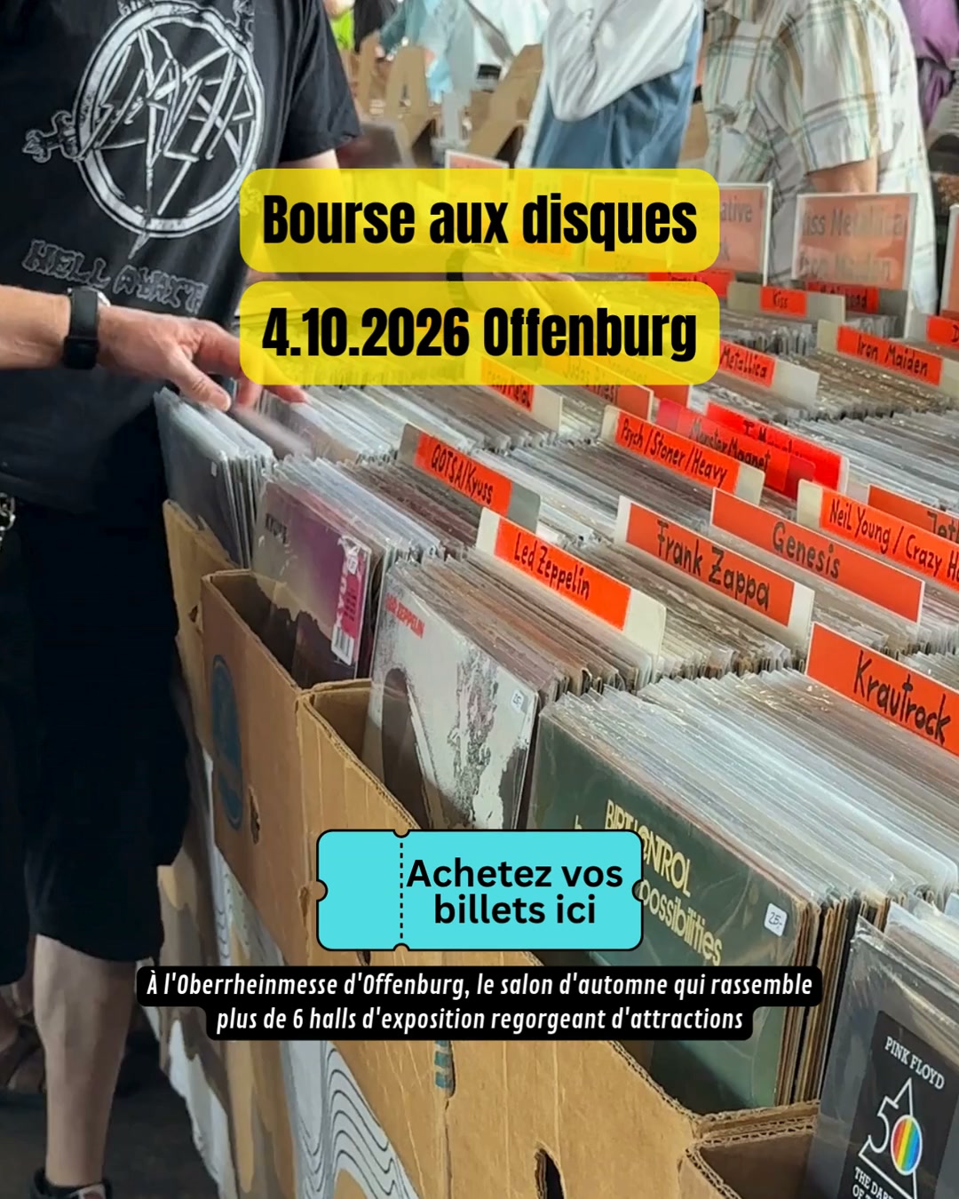 Bourse aux disques d'Offenburg le 4 octobre !