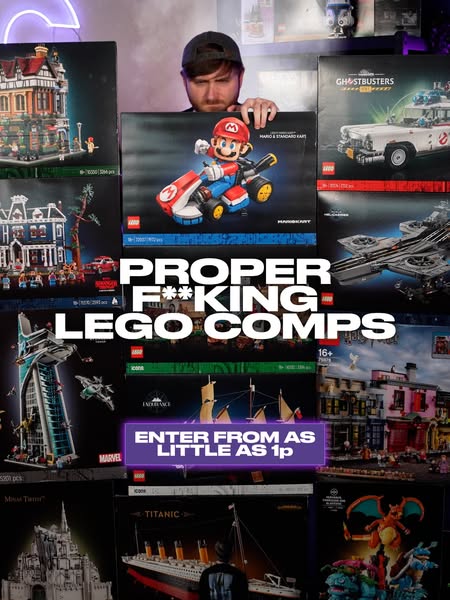 LATEST LEGO COMPS