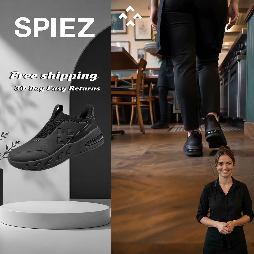 Women - Non-slip, Slip-on, easy to clean, classic