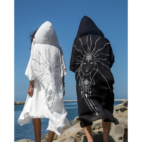 Wandering Monk | Unisex ARTWORK Kimono