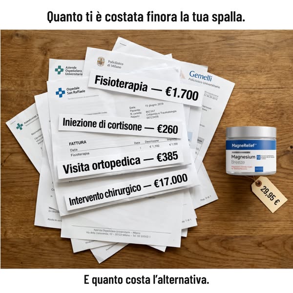 Il miglior minerale contro i dolori alla spalla?