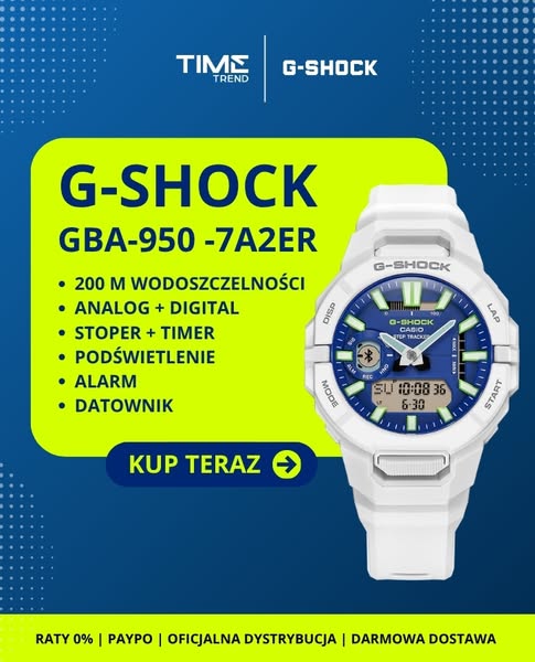 G-SHOCK gotowy na Twój trening