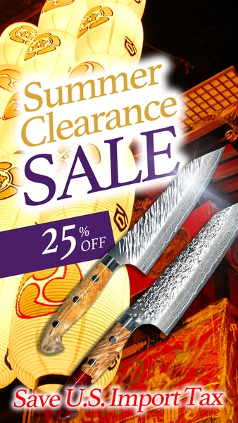 Japanese chef knives for sale