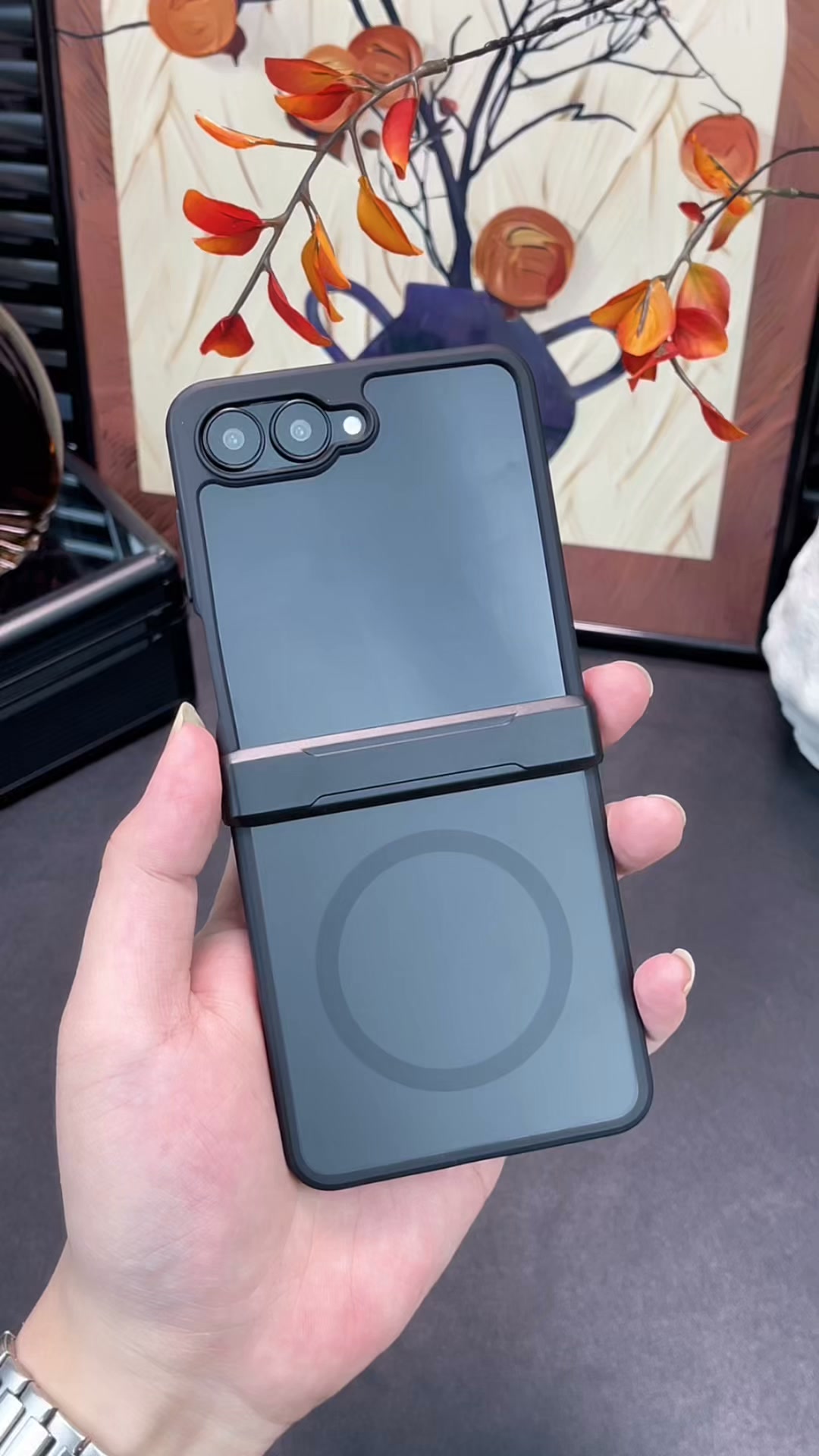 Clear Matte Z Flip8