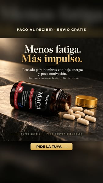 Maca 1900 mg · Envío gratis y pago al recibir