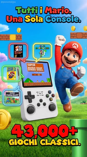 Oltre 43.000 giochi retro!