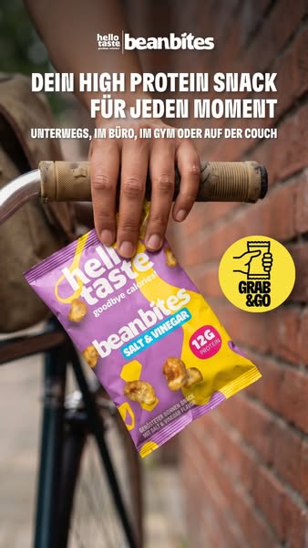 Neu: beanbites – Bohnen-Snack