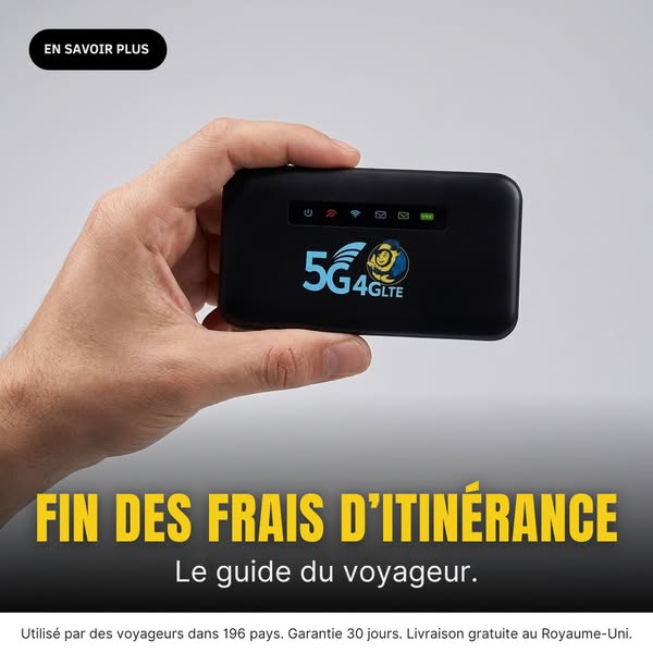 5G illimitée sans frais de roaming !