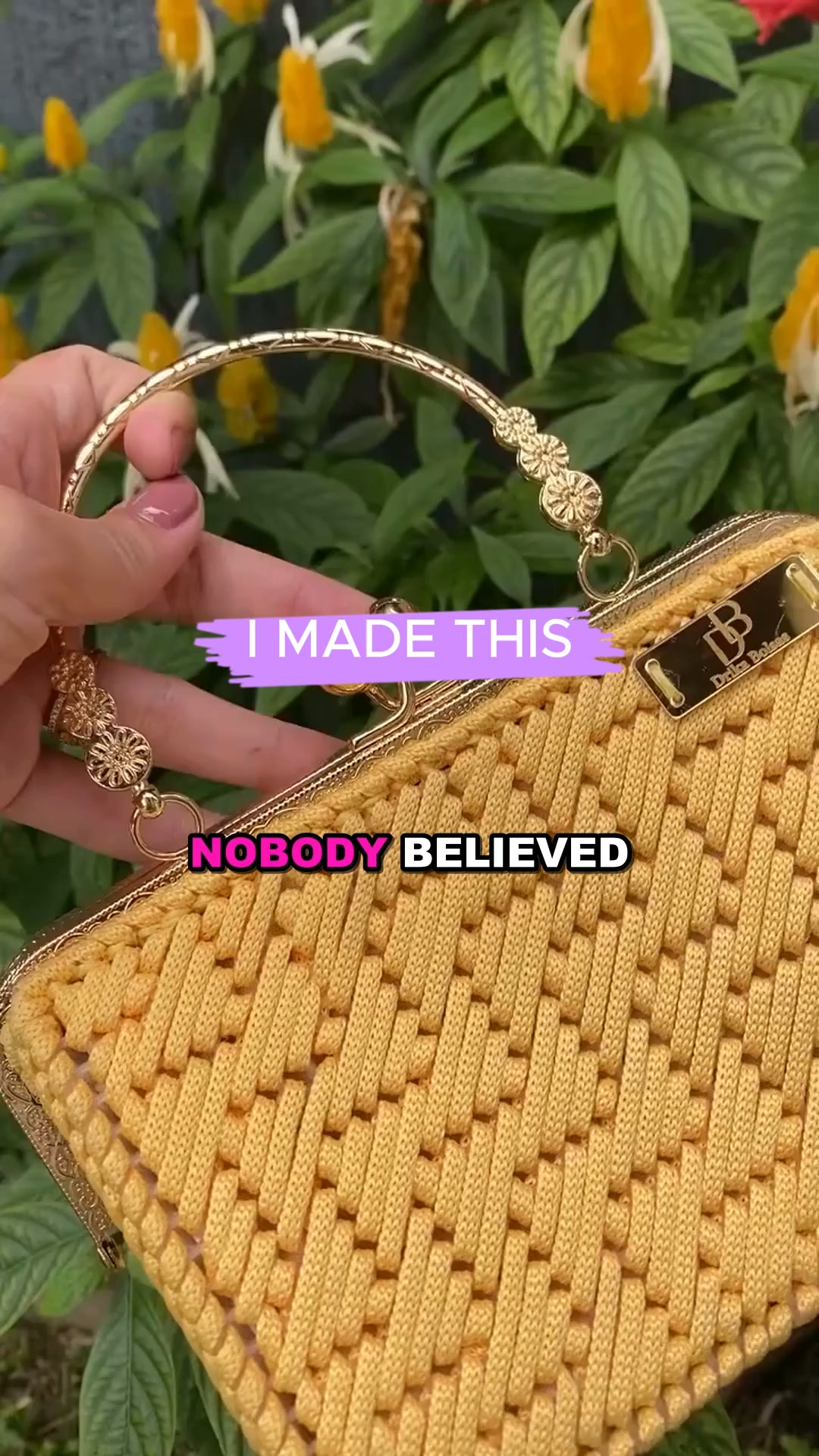 Nobody Believes It's Handmade