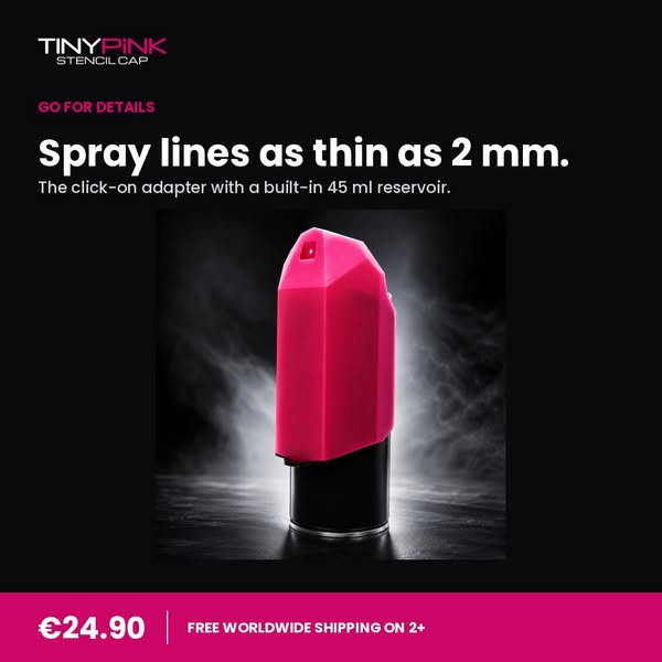 Spray Lines As Thin As 2mm