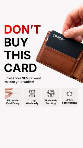 Not a Keyring. A Card.