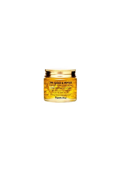 Farmstay 24K Gold + Peptide Perfect Ampoule Cream 80ml