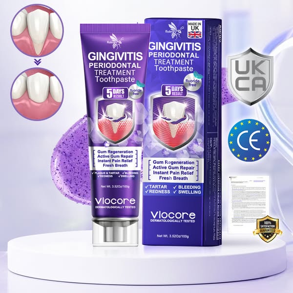 Gum Healing Endorsed by the British Dental Association (BDA) | Delivery within 2-4 working days | Full refund guarantee