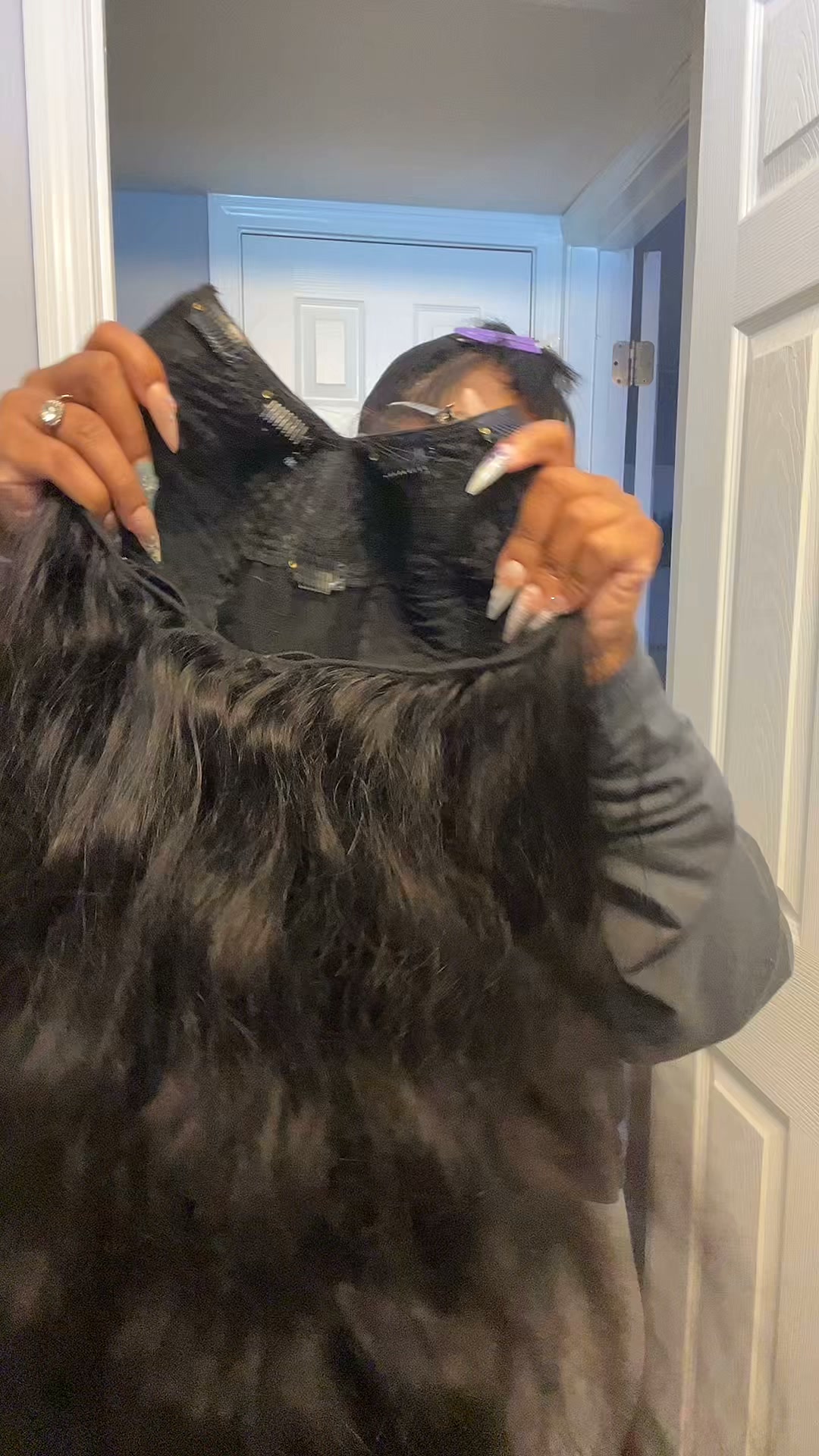 Your New Favorite V Part Wig