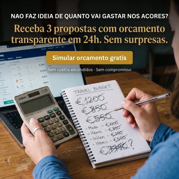 3 ideias de viagem aos Açores em 24h