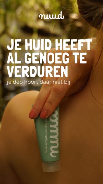 Smeer 1 keer, tot 3 dagen niks ruiken