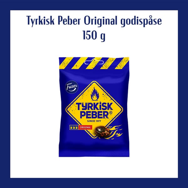 Tyrkisk Peber Original godispåse 150 g