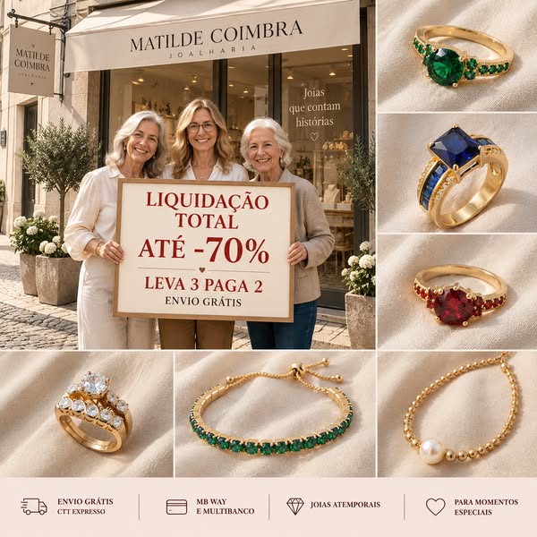 LIQUIDAÇÃO TOTAL ATÉ -70%