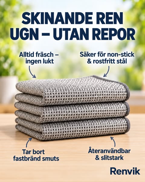 Fastbränd smuts borta på några sekunder