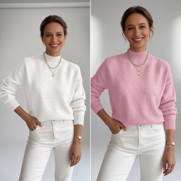 Le pull qui fait la tenue à ta place