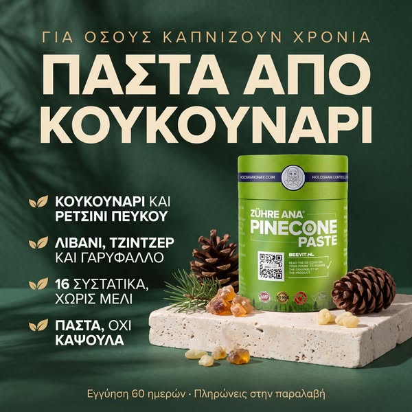 Πάστα, όχι κάψουλα. 16 συστατικά, χωρίς μέλι.