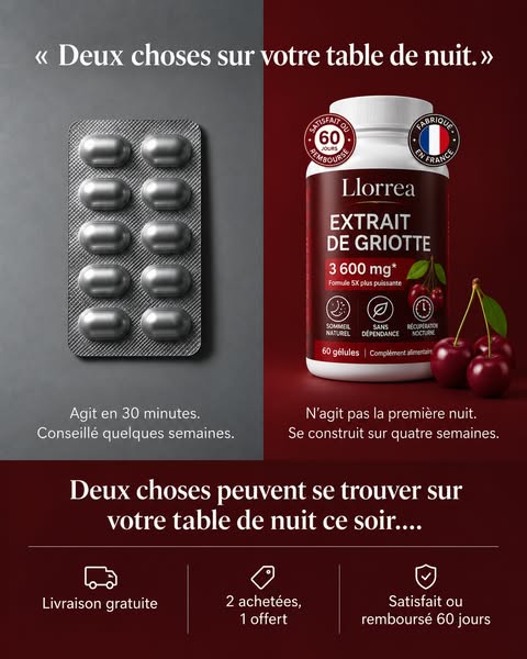 Ce qu'il y a sur votre table de nuit
